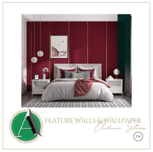 Load image into Gallery viewer, &quot;Arna Collection&quot; - Wall Paper - Luxury Self-Adhesive Wall Cloth New Linen Textured (Many Colours)
