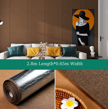 Load image into Gallery viewer, &quot;Arna Collection&quot; - Wall Paper - Luxury Self-Adhesive Wall Cloth New Linen Textured (Many Colours)

