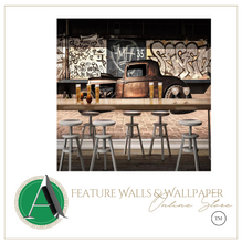 Load image into Gallery viewer, &quot;Arna Collection&quot; - Feature Wall - Retro Old Car Restaurant Cafe Living Room Background Wall Sticker Removable 3D - 4 Square Meters
