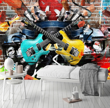 Load image into Gallery viewer, &quot;Arna Collection&quot; - Feature Wall - 3D Graffiti Music Wall Sticker Removable - 8 Square Meters
