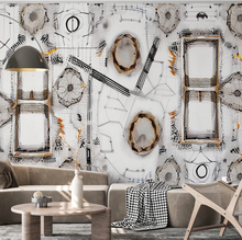 Load image into Gallery viewer, &quot;Arna Collection&quot; - Feature Wall - Abstract Wall Sticker Removable - 10 Square Meters
