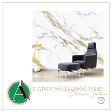 Load image into Gallery viewer, &quot;Arna Collection&quot; - Feature Wall - Marble Wall Sticker Removable - 12 Square Meters (Many Sizes)

