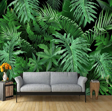 Load image into Gallery viewer, &quot;Arna Collection&quot; - Feature Wall - 3D Green Leaf Wall Sticker Removable - 14 Square Meters (Many Sizes)
