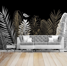 Load image into Gallery viewer, &quot;Arna Collection&quot; - Feature Wall - Modern Nordic Leaves Wall Sticker Removable - 10 Square Meters (Many Sizes)
