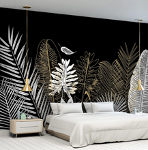 Load image into Gallery viewer, &quot;Arna Collection&quot; - Feature Wall - Modern Nordic Leaves Wall Sticker Removable - 10 Square Meters (Many Sizes)
