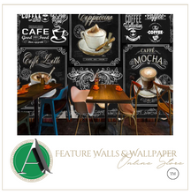 Load image into Gallery viewer, &quot;Arna Collection&quot; - Feature Wall - Restaurant Coffee Wall Sticker Removable - 10 Square Meters (Many Sizes)
