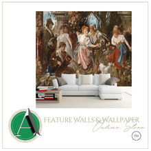 Load image into Gallery viewer, &quot;Arna Collection&quot; - Feature Wall - European Figures Oil Painting Music Ball Wall Sticker Removable - 10 Square Meters (Many Sizes)
