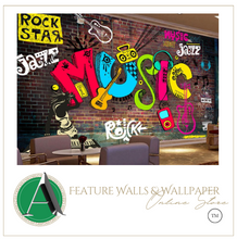 Load image into Gallery viewer, &quot;Arna Collection&quot; - Feature Wall - European Figures Oil Painting Green &amp; Gold Wall Sticker Removable - 10 Square Meters (Many Sizes)
