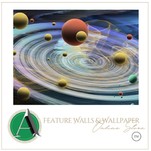 Load image into Gallery viewer, &quot;Arna Collection&quot; - Feature Wall - 3D Solar System Sticker Removable - 4 Square Meters (Many Sizes)
