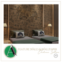 Load image into Gallery viewer, &quot;Arna&quot; Collections - DIY - 3D Retro Rattan Straw Woven Linen Wall Paper 5.3 Square Metre
