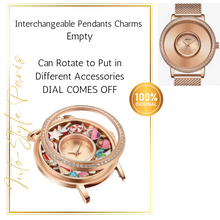 Load image into Gallery viewer, Luxury Stylish Paris Quartz Watches Cupcake (Interchangeable Pendants)
