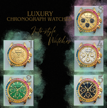Load image into Gallery viewer, Luxury Women&#39;s/Men&#39;s Chronograph Watches (Many Styles) CUSTOMIZE (Perfect Gift)
