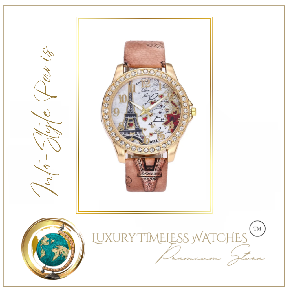 Luxury Stylish Paris Quartz Watches