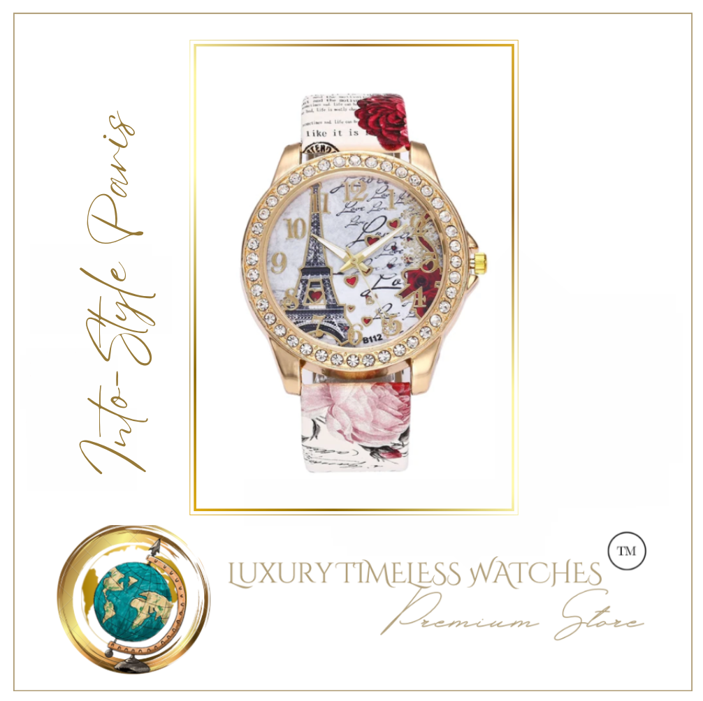 Luxury Stylish Paris Quartz Watches