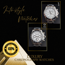 Load image into Gallery viewer, Luxury Men&#39;s Chronograph Watches (Many Styles) CUSTOMIZE (Perfect Gift)
