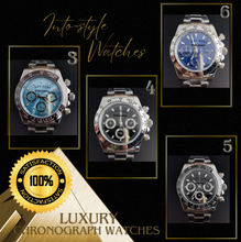 Load image into Gallery viewer, Luxury Men&#39;s Chronograph Watches (Many Styles) CUSTOMIZE (Perfect Gift)
