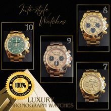 Load image into Gallery viewer, Luxury Men&#39;s Chronograph Watches (Many Styles) CUSTOMIZE (Perfect Gift)
