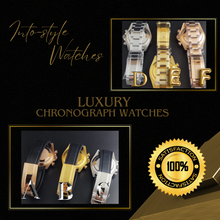 Load image into Gallery viewer, Luxury Men&#39;s Chronograph Watches (Many Styles) CUSTOMIZE (Perfect Gift)
