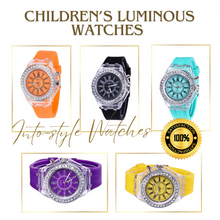 Load image into Gallery viewer, Children&#39;s Luminous Quartz Watches
