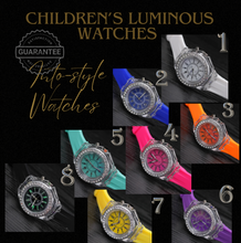 Load image into Gallery viewer, Children&#39;s Luminous Quartz Watches
