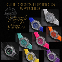Load image into Gallery viewer, Children&#39;s Luminous Quartz Watches
