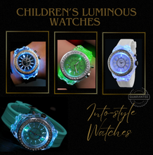 Load image into Gallery viewer, Children&#39;s Luminous Quartz Watches
