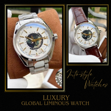 Load image into Gallery viewer, Luxury Automatic Global Luminous Designer Watch
