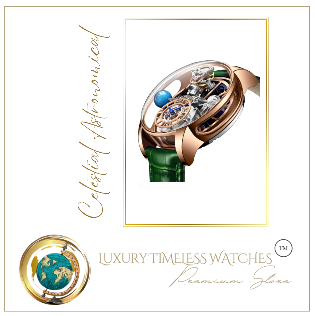 Transparent Celestial Astronomical Watch