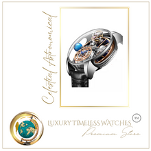 Load image into Gallery viewer, Transparent Celestial Astronomical Watch
