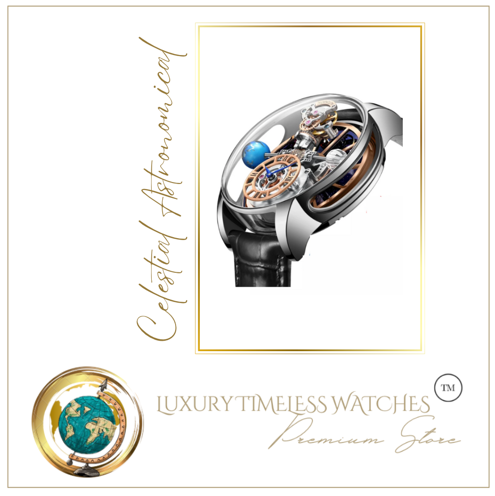 Transparent Celestial Astronomical Watch