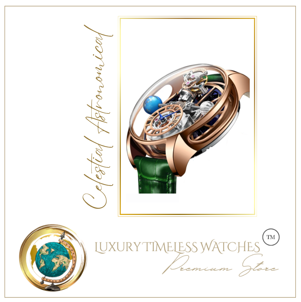 Transparent Celestial Astronomical Watch