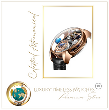 Load image into Gallery viewer, Transparent Celestial Astronomical Watch
