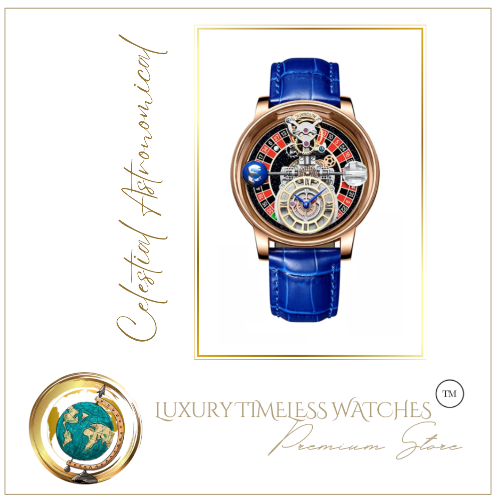Russian Roulette Celestial Astronomical Watch