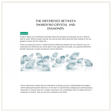 Load image into Gallery viewer, Limited Edition - Swarovski Crystal White Gold
