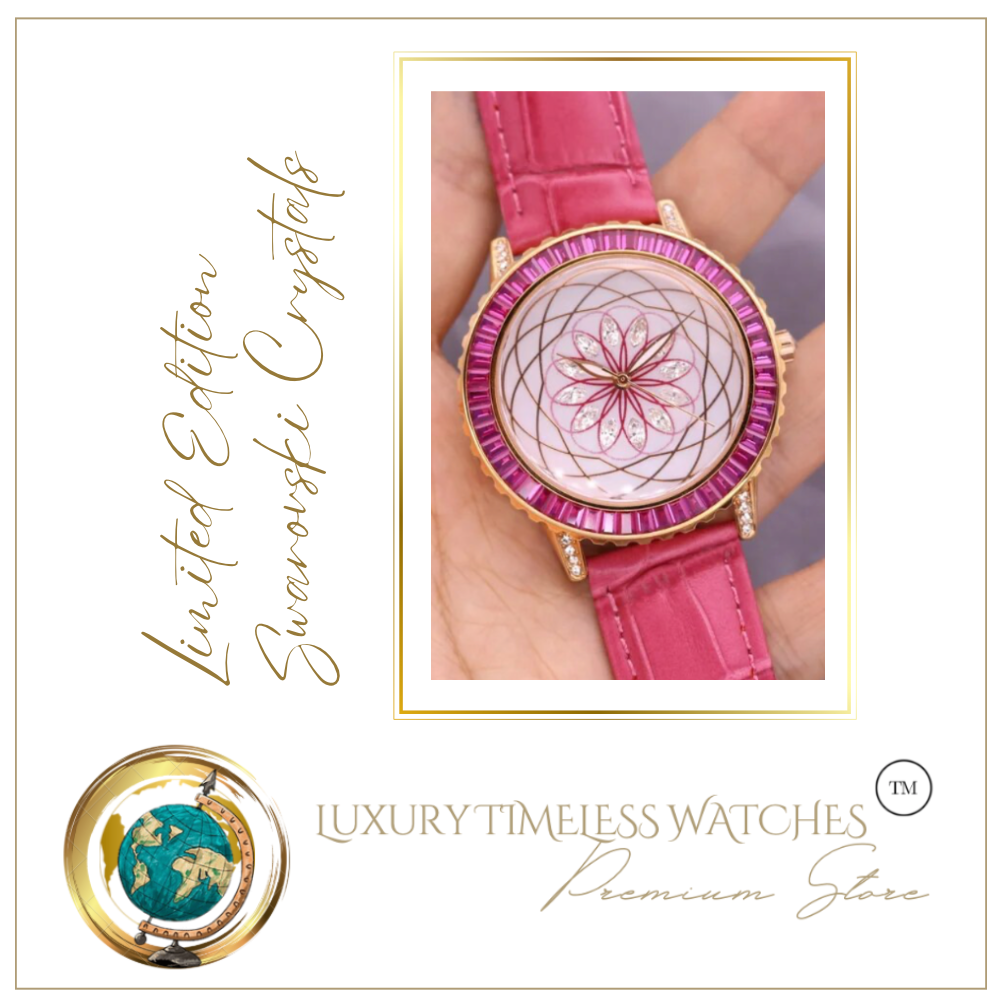 Limited Edition - Swarovski Crystal Pink