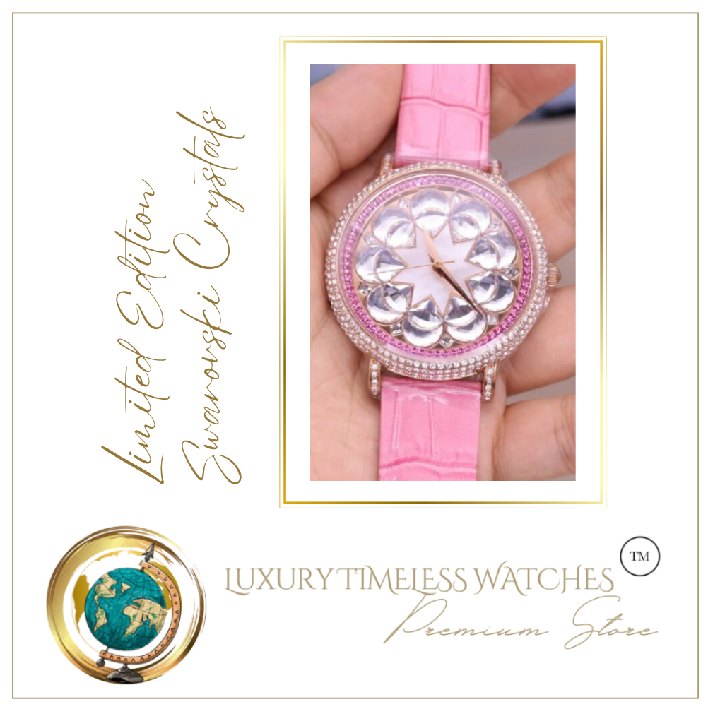 Limited Edition - Swarovski Crystal Pink