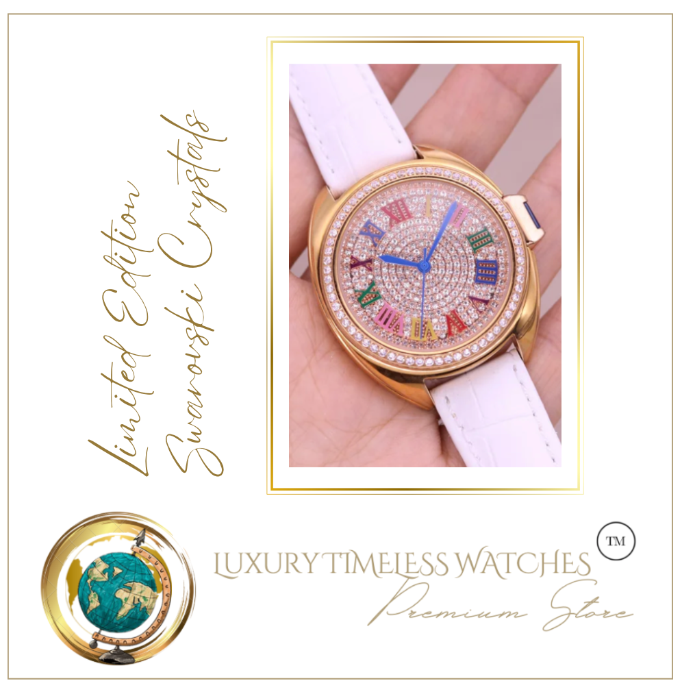 Limited Edition - Swarovski Crystal White Rainbow