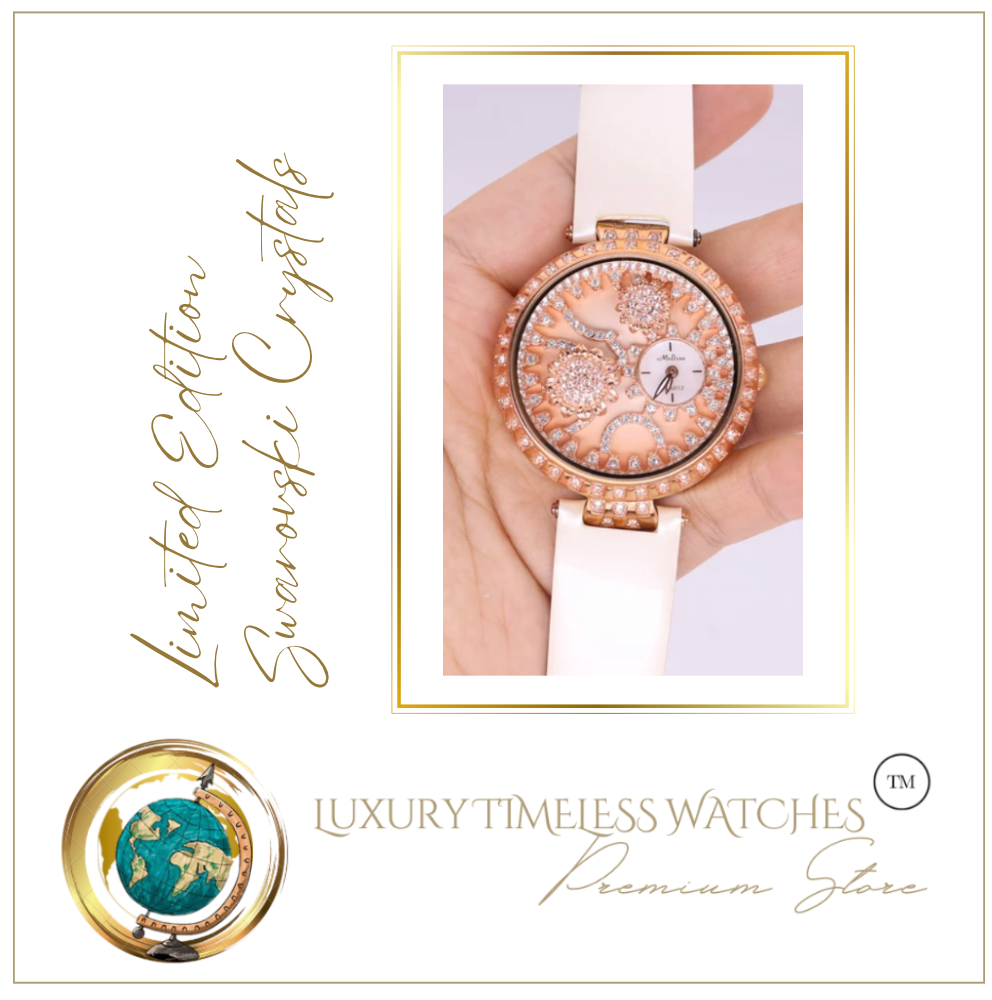 Limited Edition - Swarovski Crystal White Strap