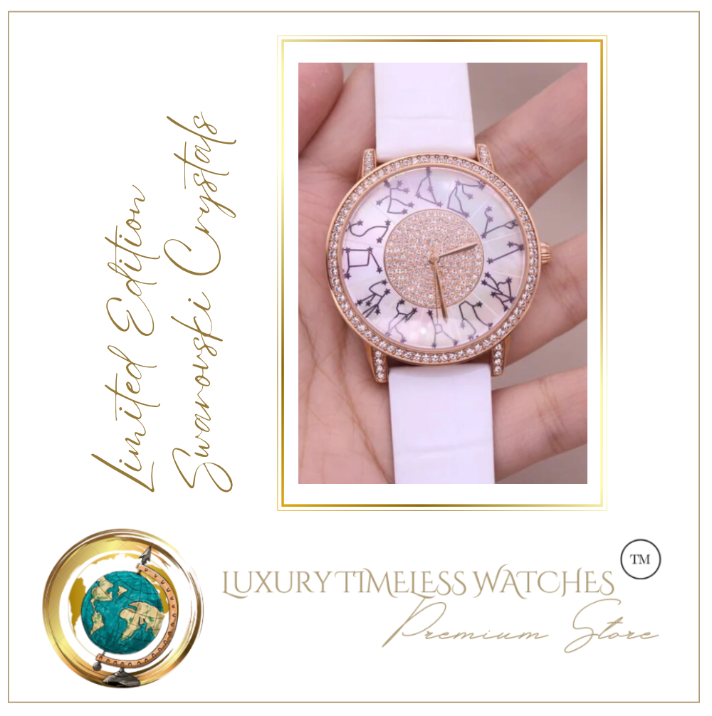 Limited Edition - Swarovski Crystal White Gold