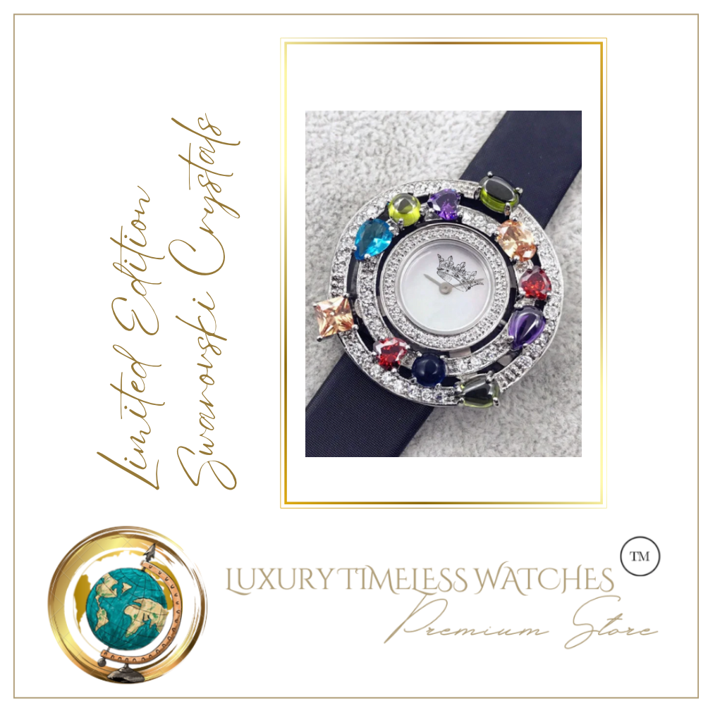 Limited Edition - Swarovski Crystal Customize Your Name on Dial