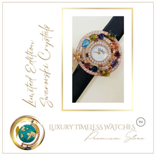 Load image into Gallery viewer, Limited Edition - Swarovski Crystal Customize Your Name on Dial
