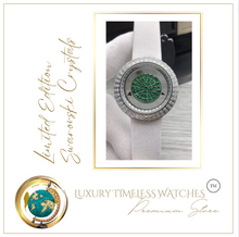 Load image into Gallery viewer, Limited Edition - Arna&#39;s Swarovski Diamond Mystery Green White Silver
