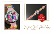 Load image into Gallery viewer, Character 3D Silicone Watch Butterflies
