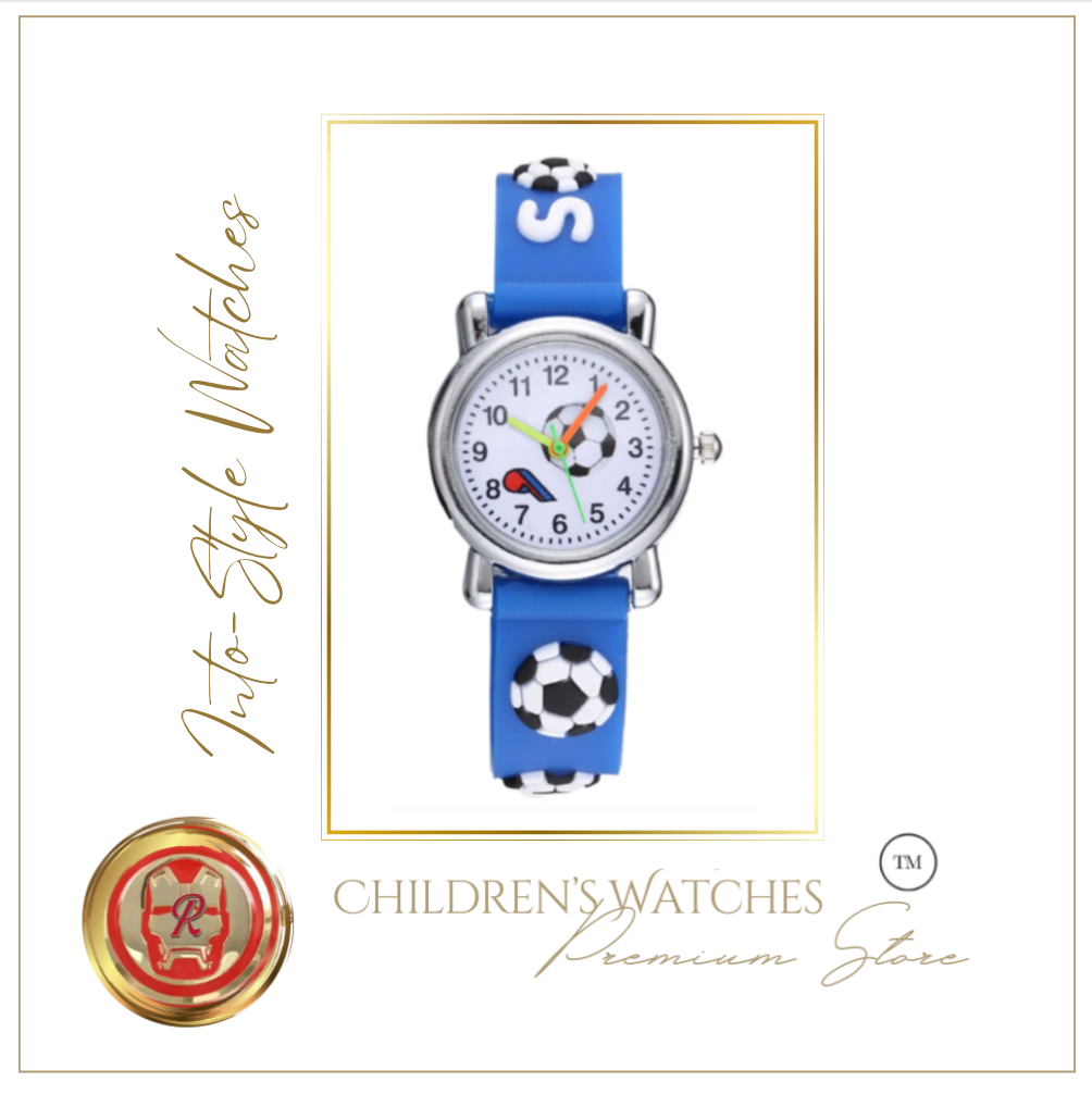 3D Silicone Watch Football