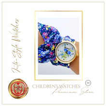 Load image into Gallery viewer, Limited Edition Platinum Designer Watch Summertime Floral
