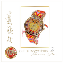 Load image into Gallery viewer, Limited Edition Rainbow Owl Platinum Designer Watch
