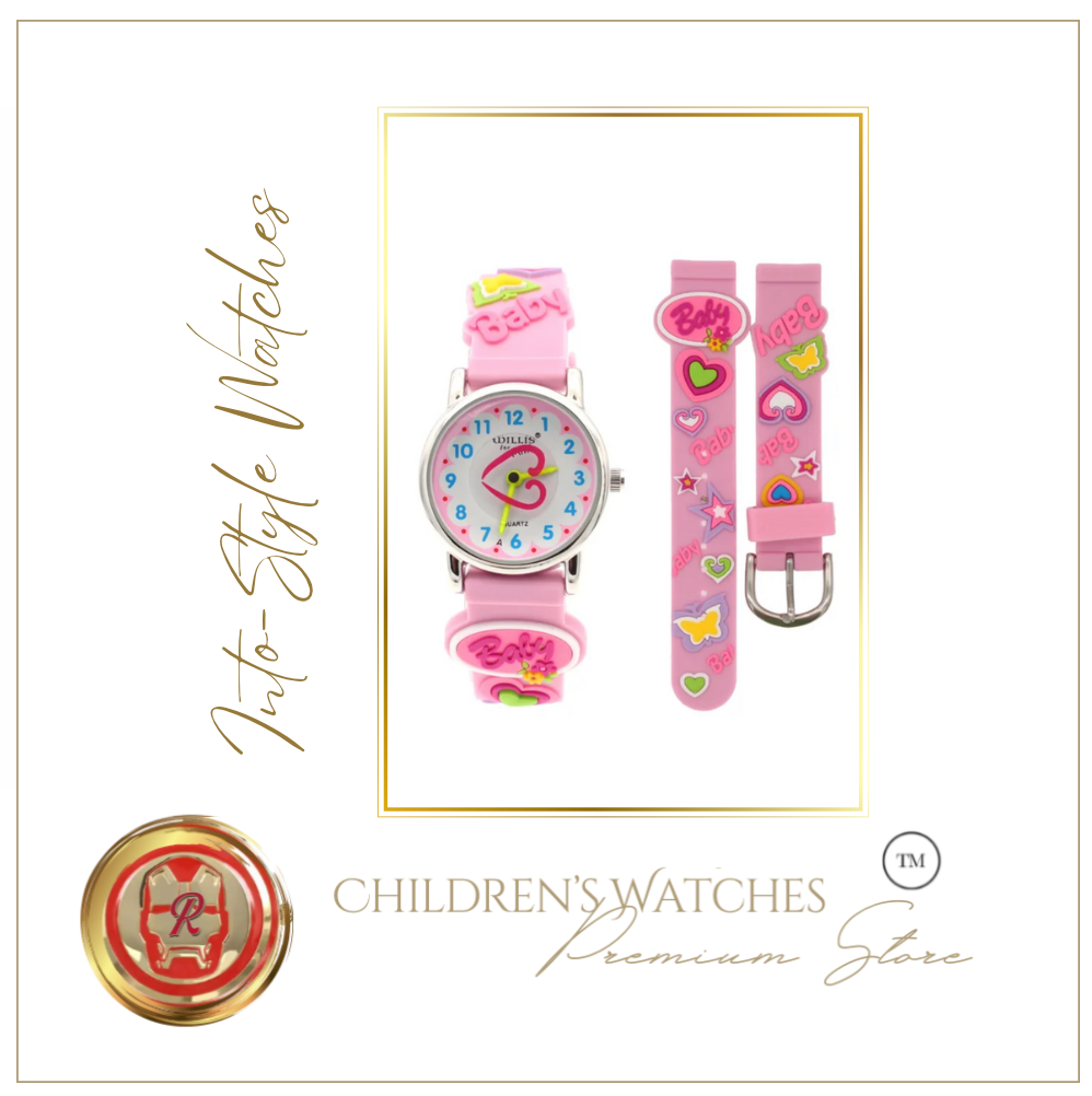 Character 3D Silicone Watch LOVE