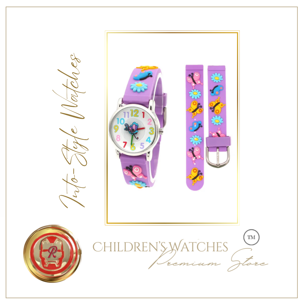 Character 3D Silicone Watch Vehicles