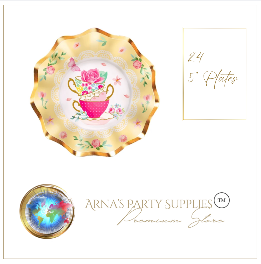 Royal Teacup Theme Birthday Party - 5