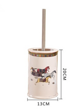 Load image into Gallery viewer, &quot;Scottishe&quot; Collection (Horse) - Toilet Brush Set

